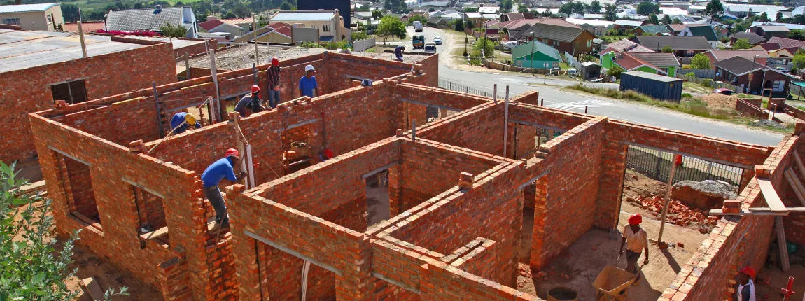 Building construction site